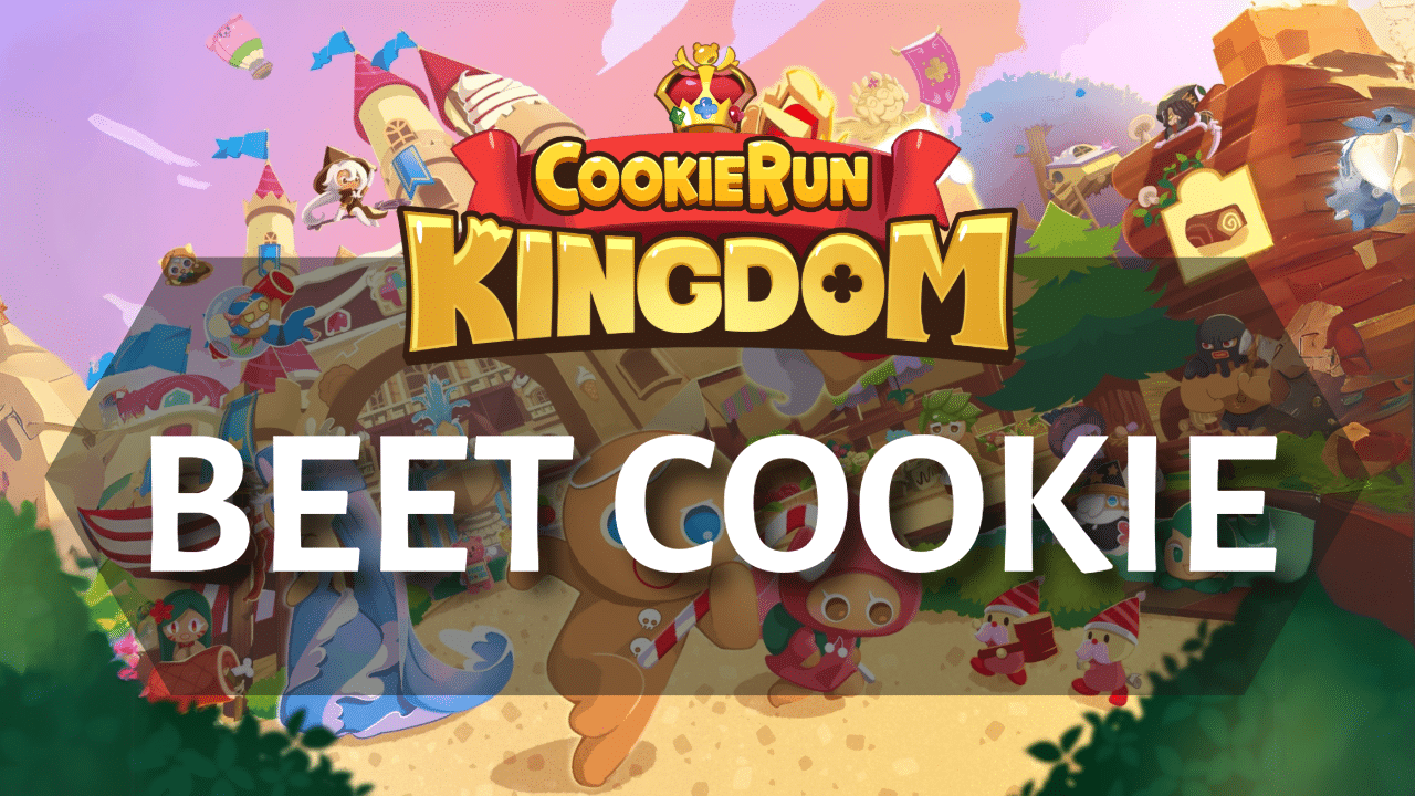 Cookie Run Kingdom Beet Cookie - Theria Games