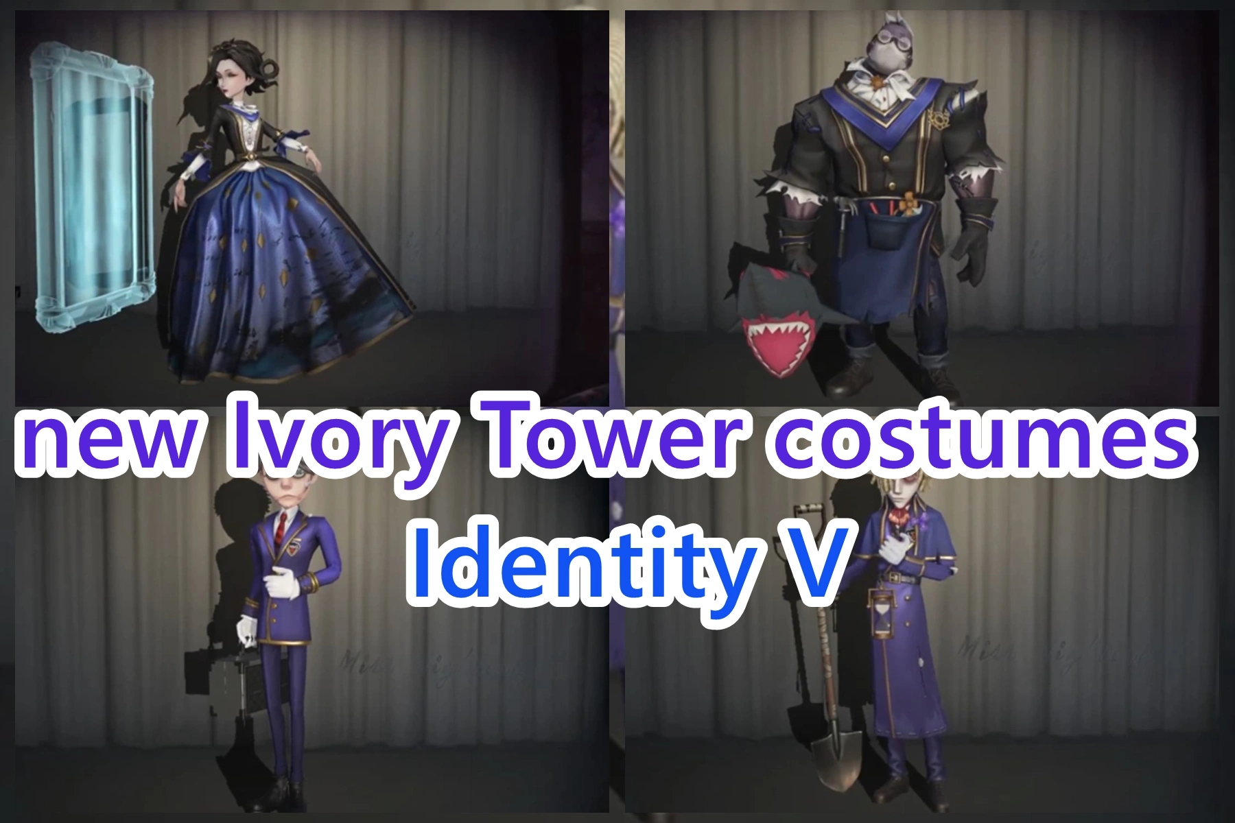 Identity V: All new Ivory Tower costumes and event details