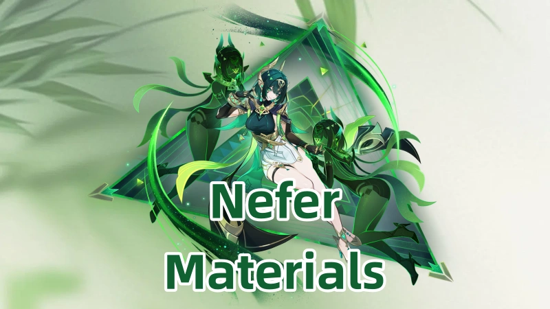 Nefer Ascension, Weapon & Talent Materials | Genshin Impact