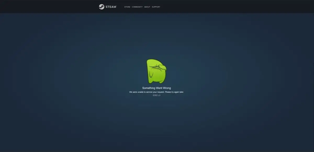 How to Fix Steam Error Code e502 l3