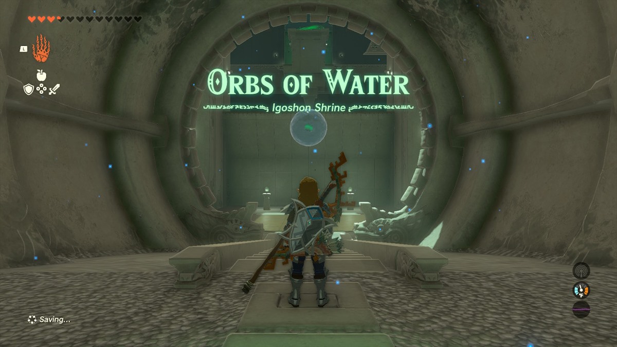 Zelda: Tears of the Kingdom (TotK) — Orbs of Water Shrine Guide