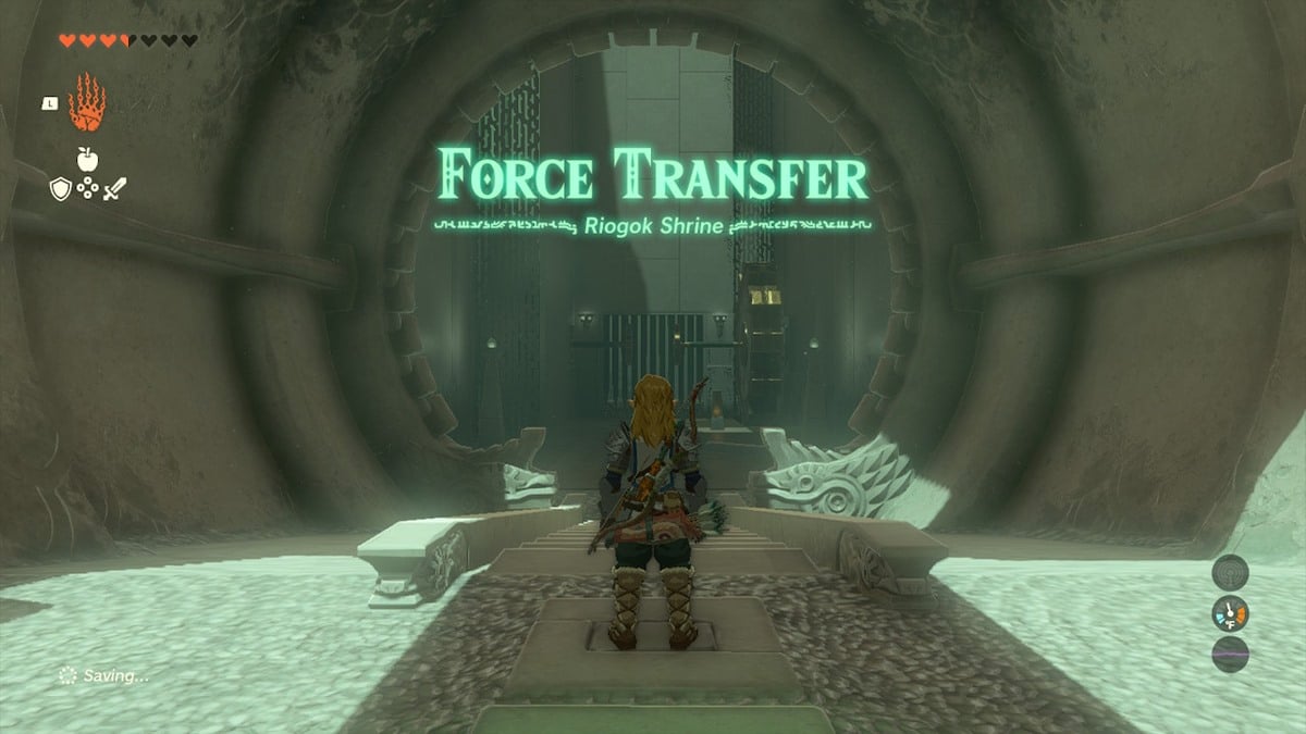 Zelda: Tears of the Kingdom (TotK) — Force Transfer Shrine Guide