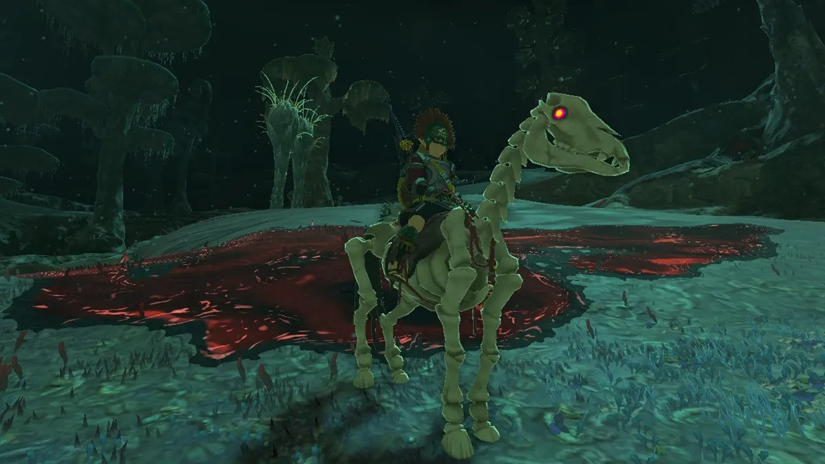 Zelda: Tears of the Kingdom — Where to Find Skeleton Horses Early in TotK