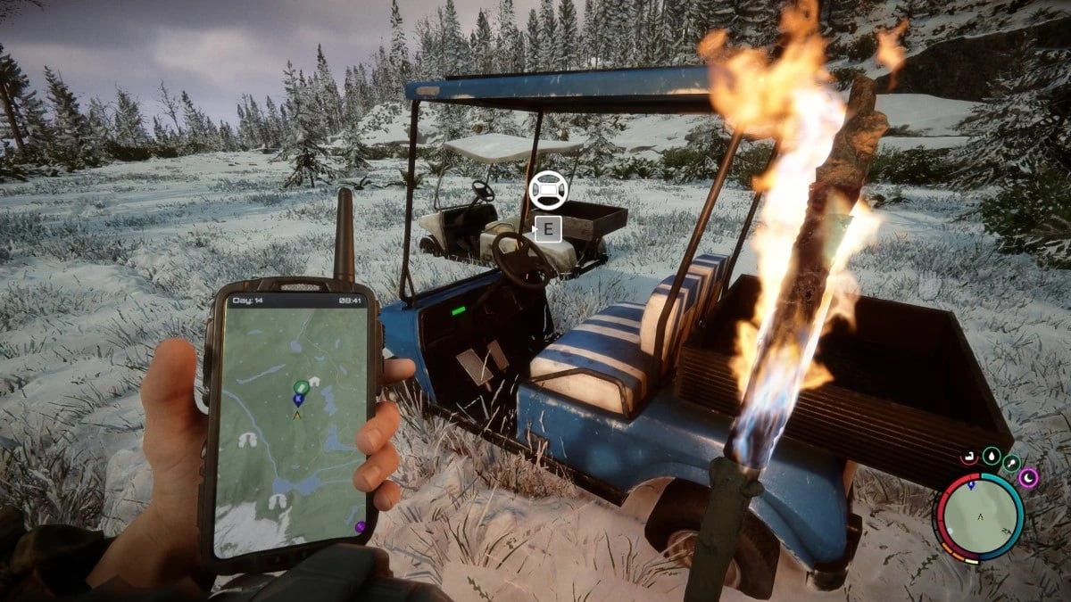 Sons of the Forest: Where to Find Golf Carts