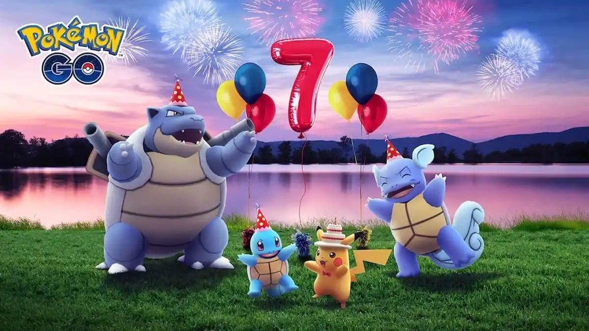 Pokemon GO 7th Anniversary Party Daily Region Starters and Bonuses