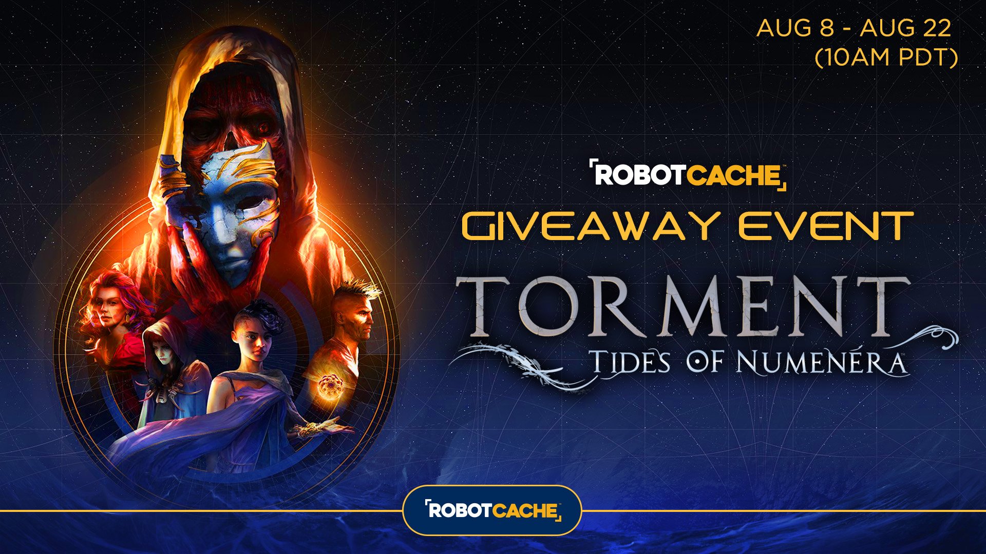 Get Torment: Tides of Numenera Free With Robot Cache