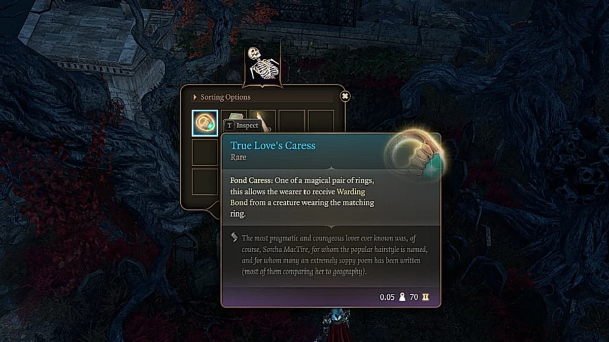 Baldur's Gate 3: True Love’s Caress & True Love’s Embrace Pair Rings Locations