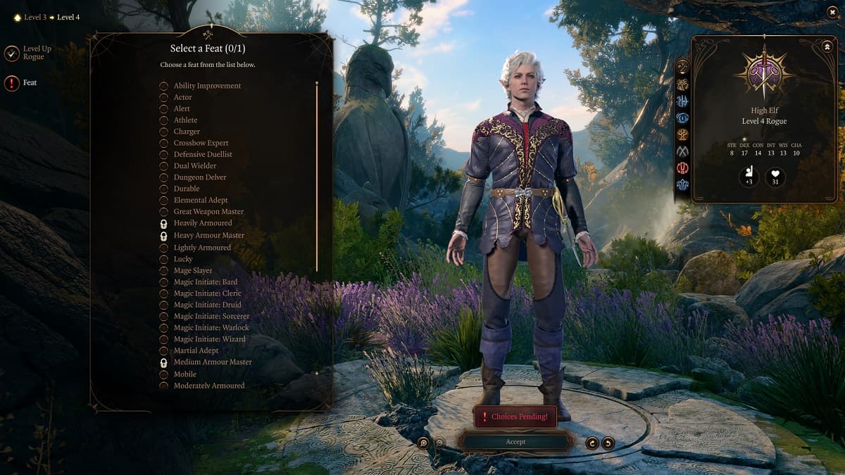 Baldur's Gate 3 Best Rogue Build Guide
