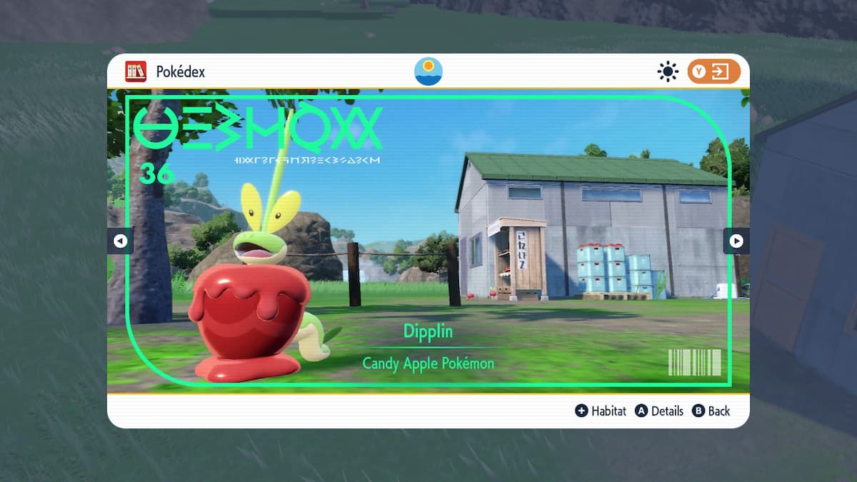 Pokemon Scarlet & Violet Teal Mask: How to Evolve Applin into Dipplin
