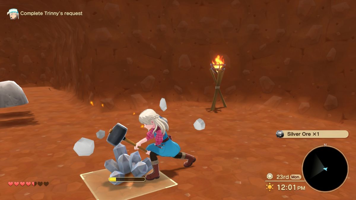 Harvest Moon: The Winds of Anthos - How to Get Silver Ore