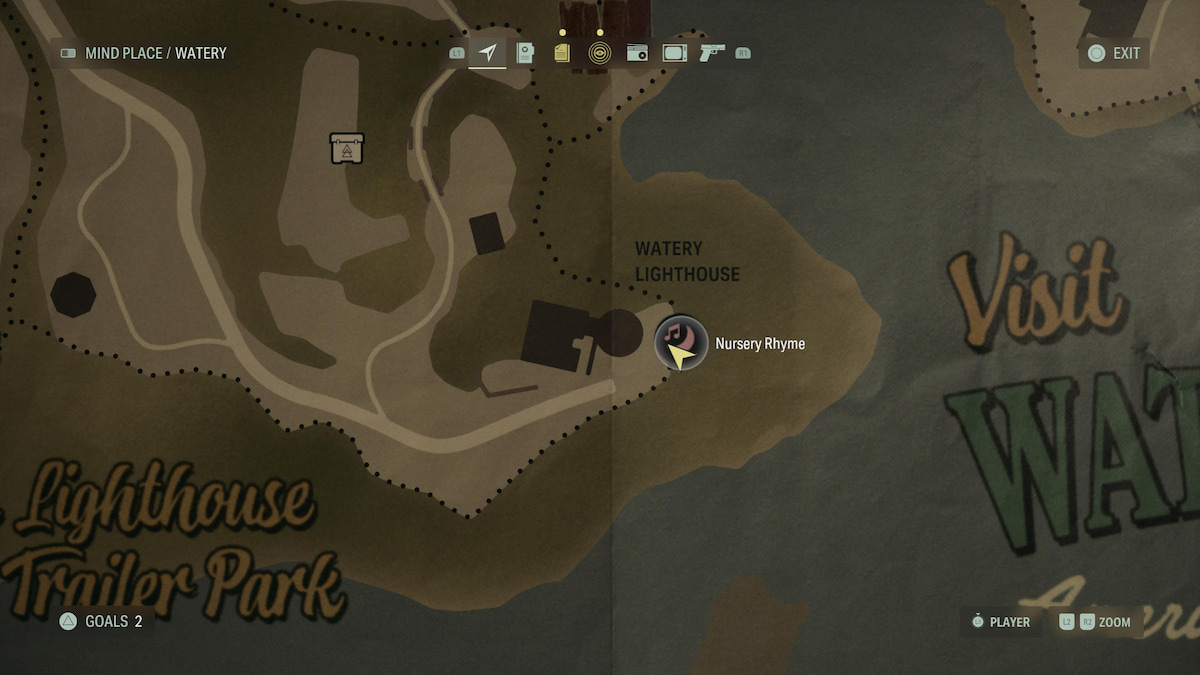 Alan Wake 2: How to Solve the Lighthouse Nursery Rhyme in Watery