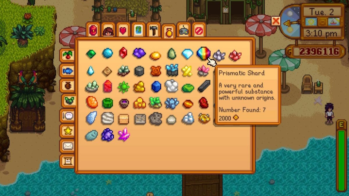 Stardew Valley: How to Get Prismatic Shards