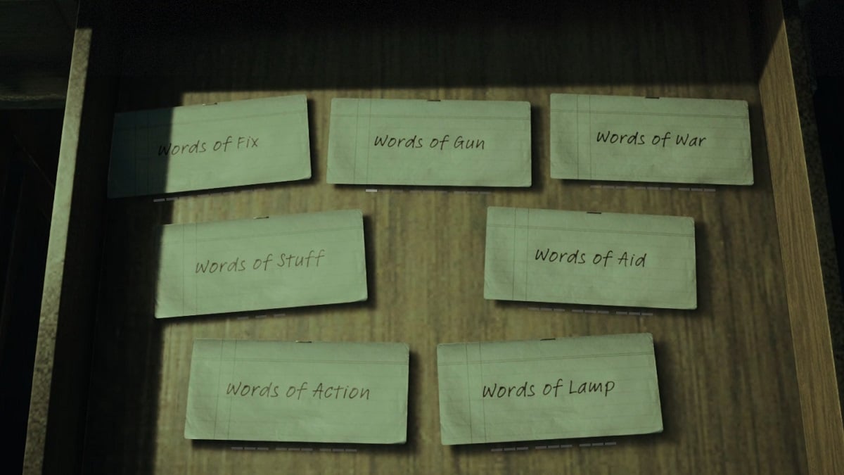 Alan Wake 2: How to Upgrade Words of Power
