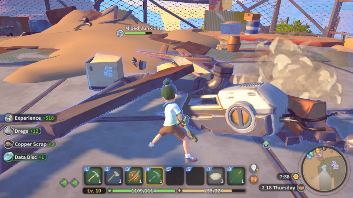 My Time at Sandrock: How to get Advanced Mechanical Scrap 