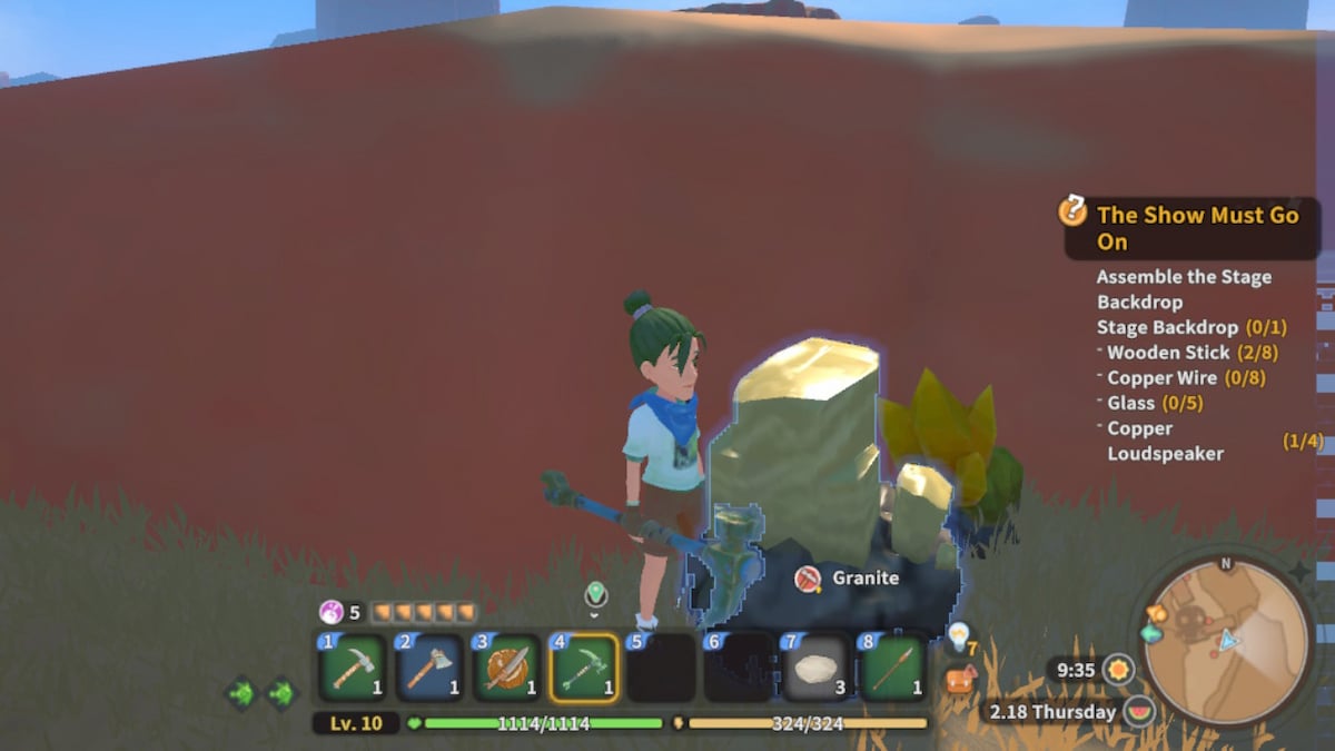 My Time at Sandrock: How to Get Granite