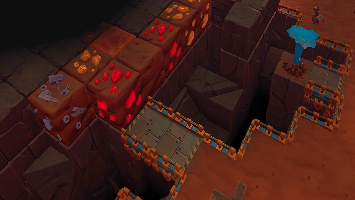 SteamWorld Build: How to Make Bridges to Cross Chasms in the Mines