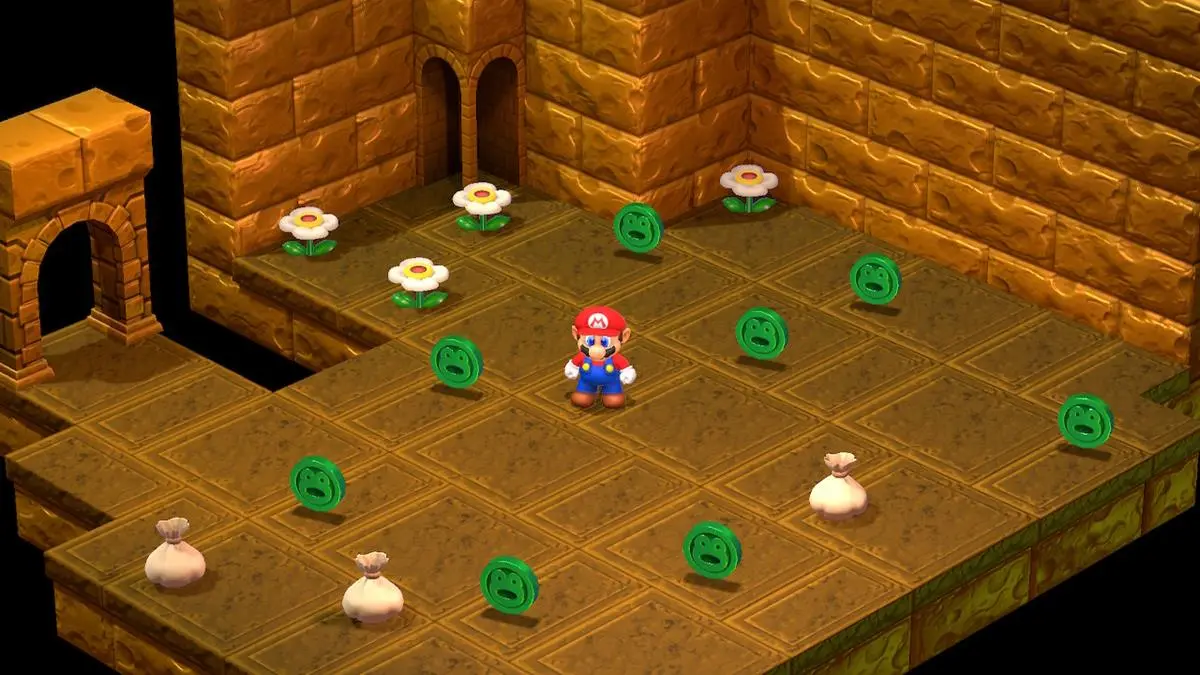 Super Mario RPG: Belome Temple Treasure Room Key Guide