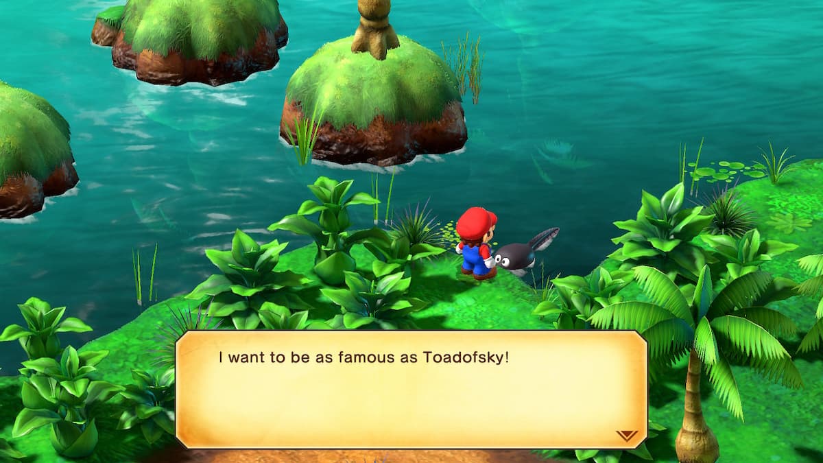 Super Mario RPG: Melody Bay Tadpole Song Puzzle Solution