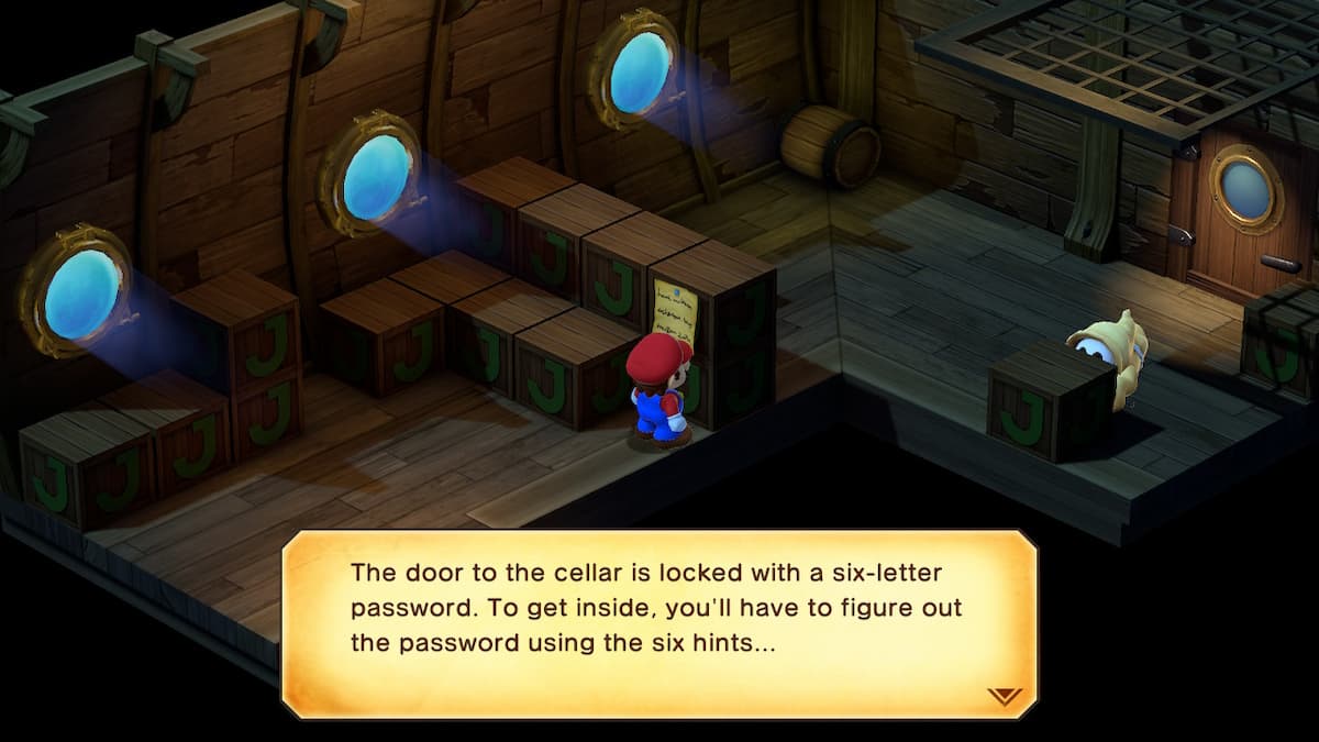 Super Mario RPG Sunken Ship Password: How to Find and Solve the Six Hints