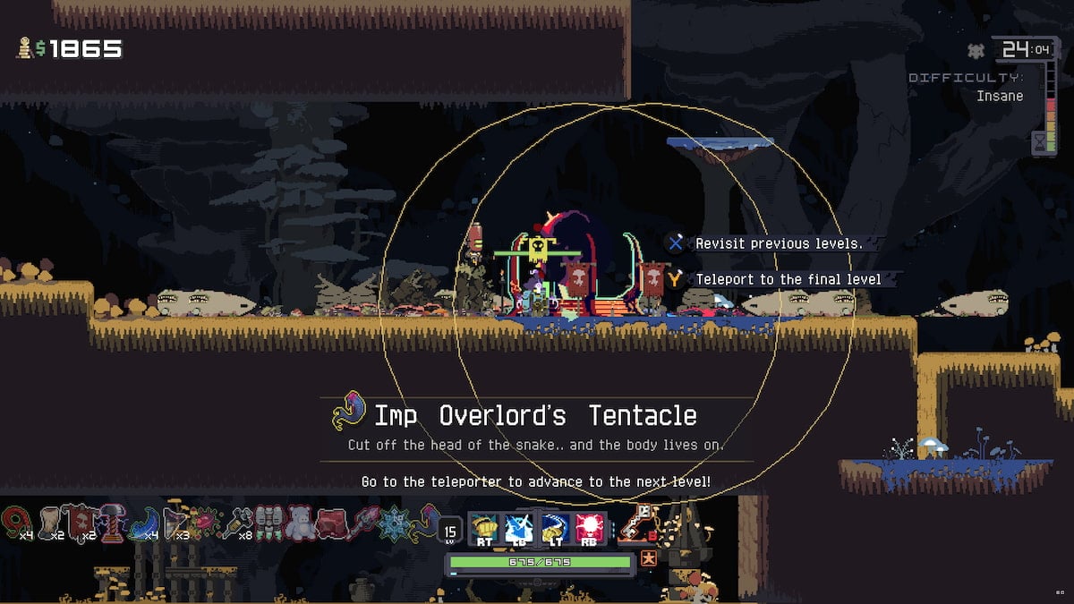 Risk of Rain Returns Yellow Items Guide