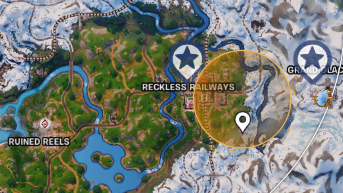 What is the Fortnite Yellow Circle in Chapter 5 Season 1? Explained