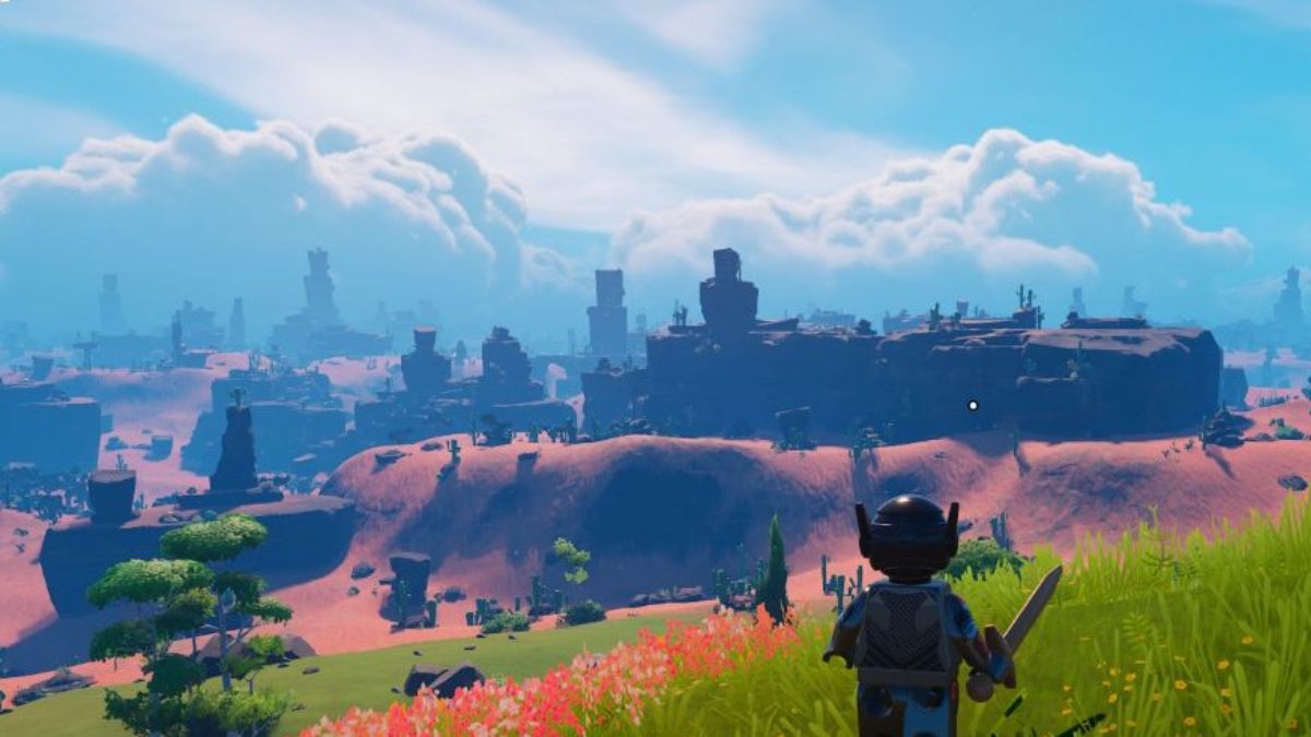 How to Find the LEGO Fortnite Desert Location (Dry Valley)