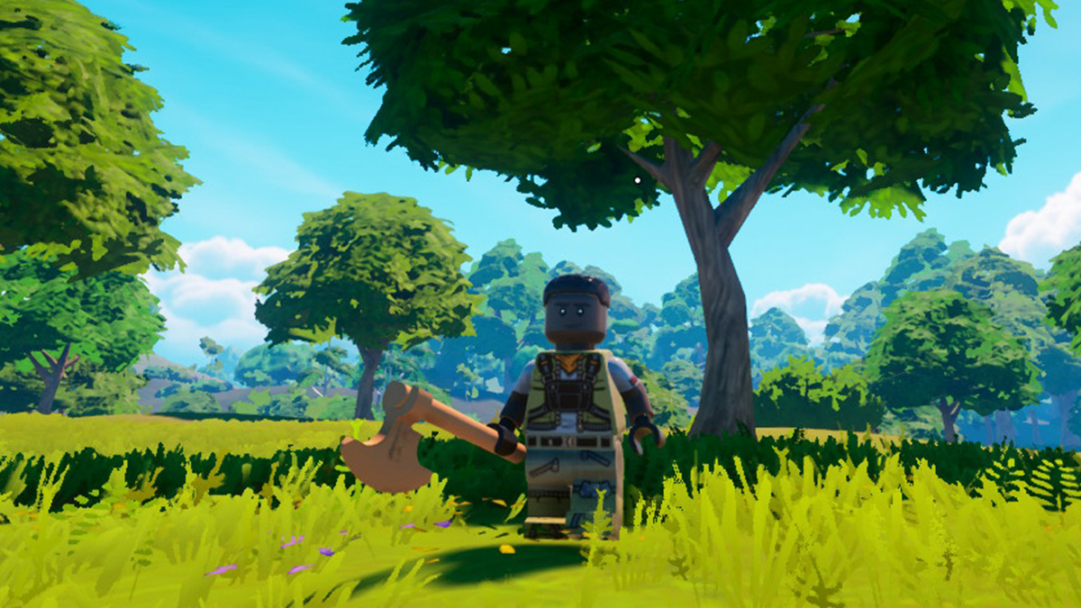 LEGO Fortnite: How to Upgrade a Rare Axe to Epic
