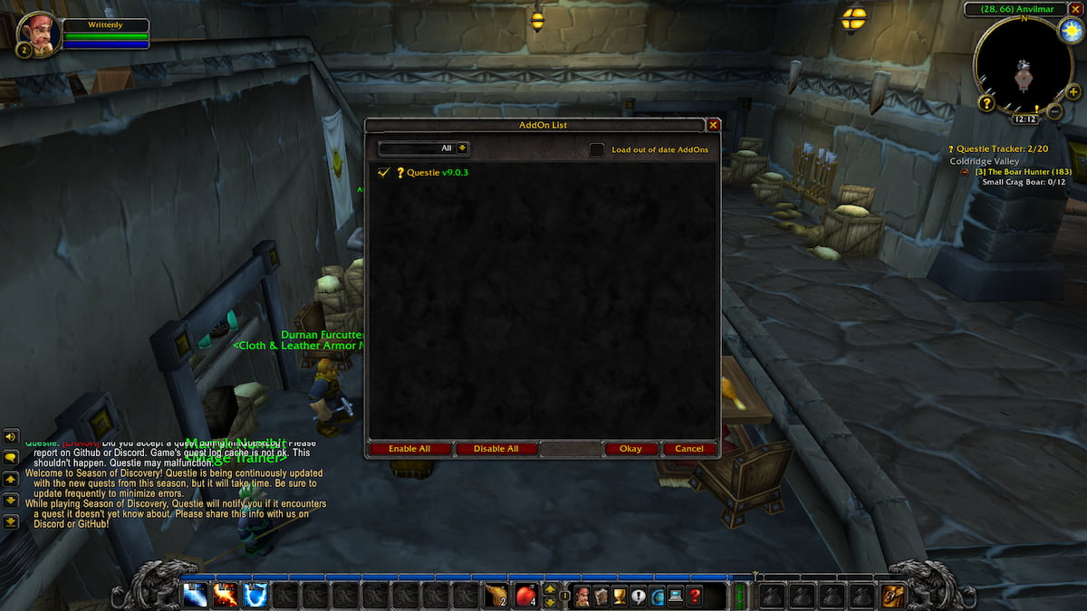 WoW SoD: How to Install the Questie Addon in WoW Classic: Season of Discovery