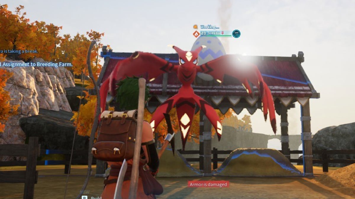 How to Breed Suzaku in Palworld