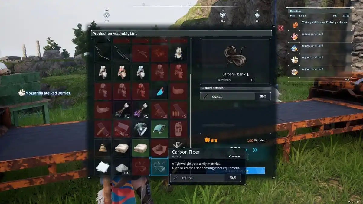 How to Get and Use Carbon Fiber in Palworld