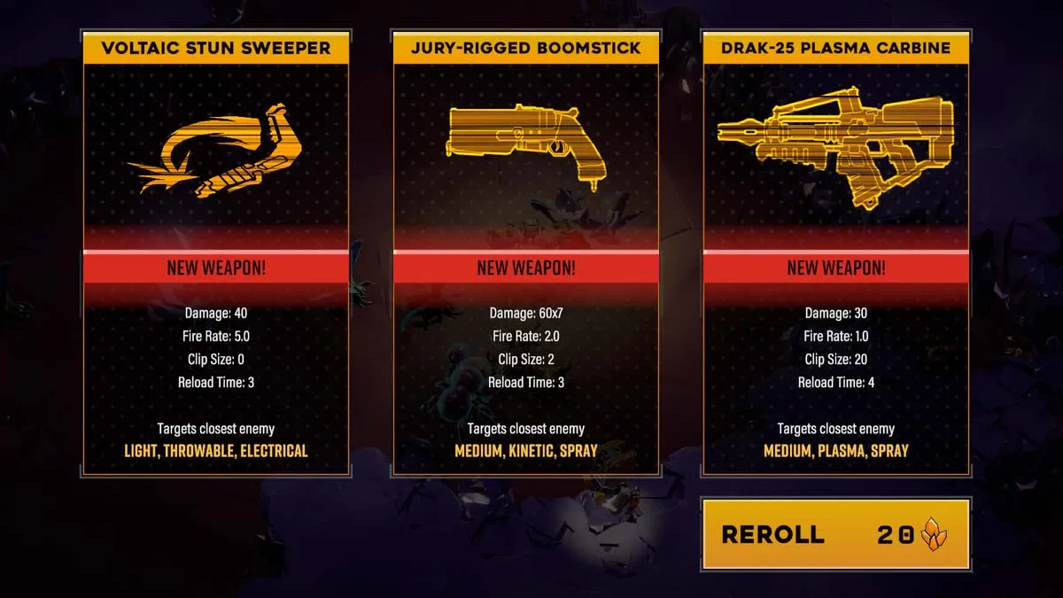 Deep Rock Galactic Survivor Best Weapons Tier List