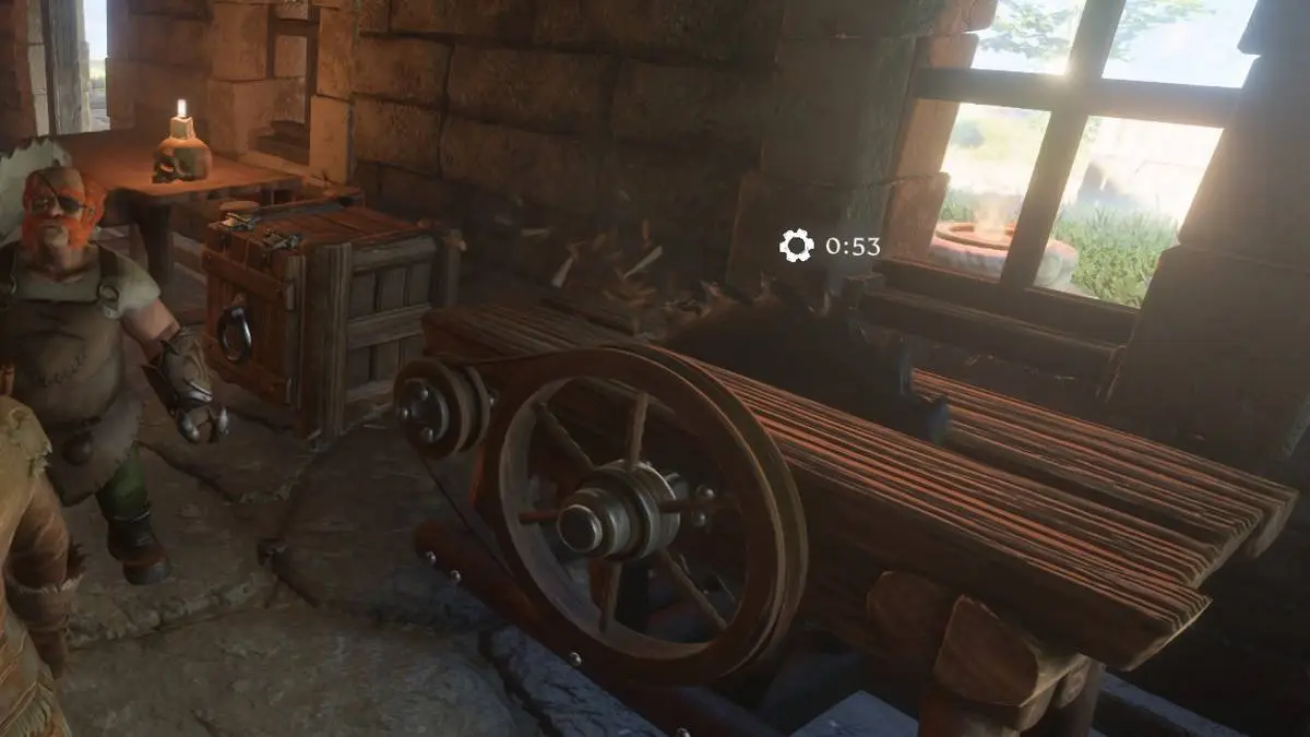 How to Make Wood Planks in Enshrouded: Table Saw for the Carpenter Location