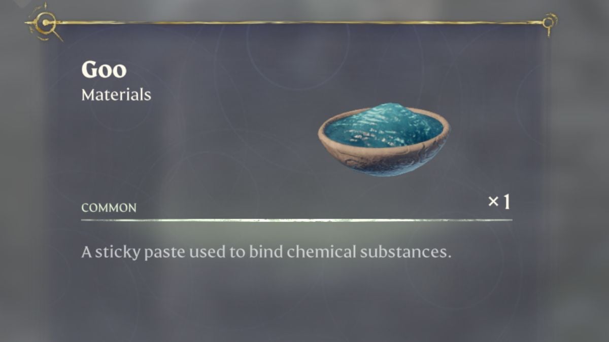How to Make and Use Goo in Enshrouded