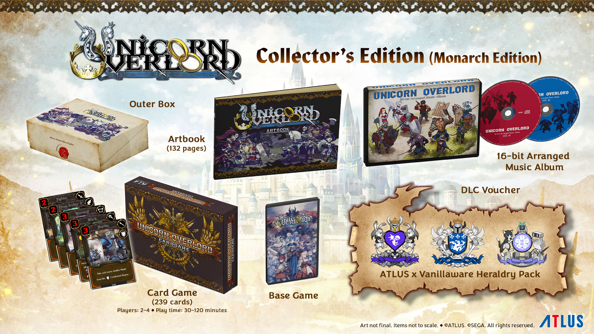 What's In the Unicorn Overlord Collector's Edition (& Is It Worth It)