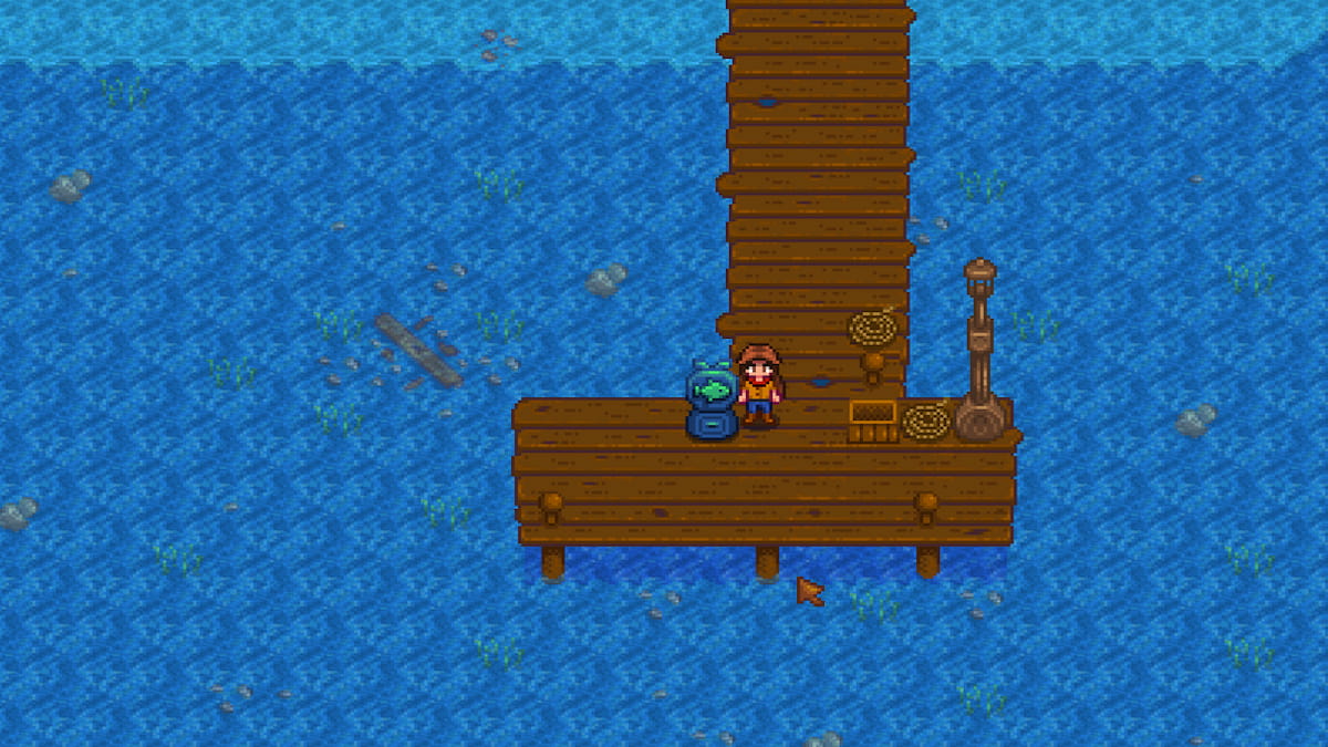 How to Get A Bait Maker in Stardew Valley 1.6 (& Make Bait)