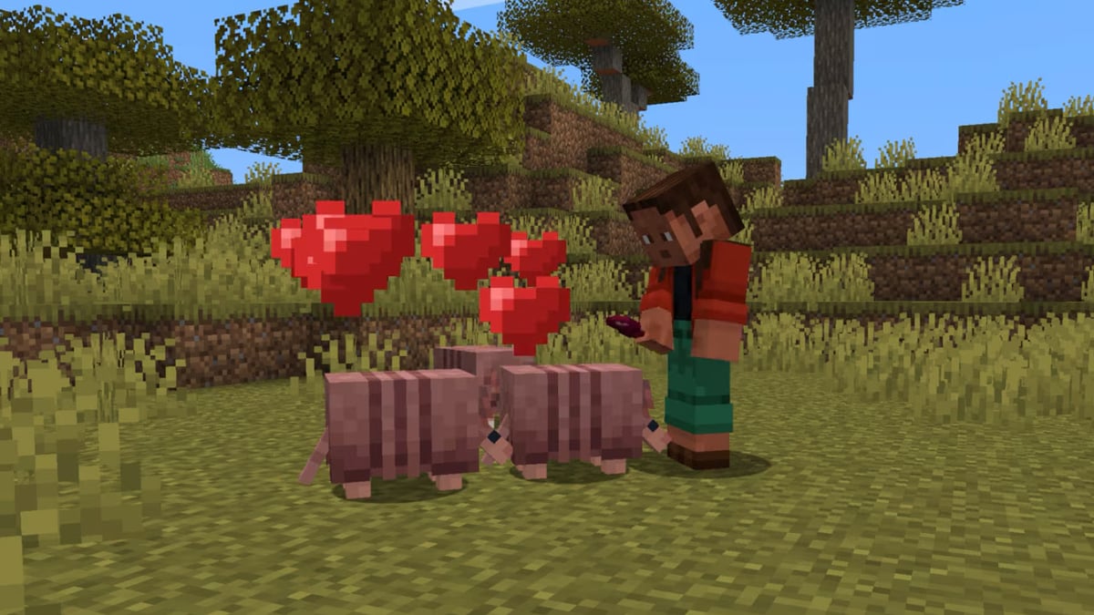 How to Breed Armadillos in Minecraft