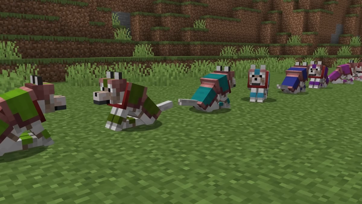 How to Make Wolf Armor in Minecraft