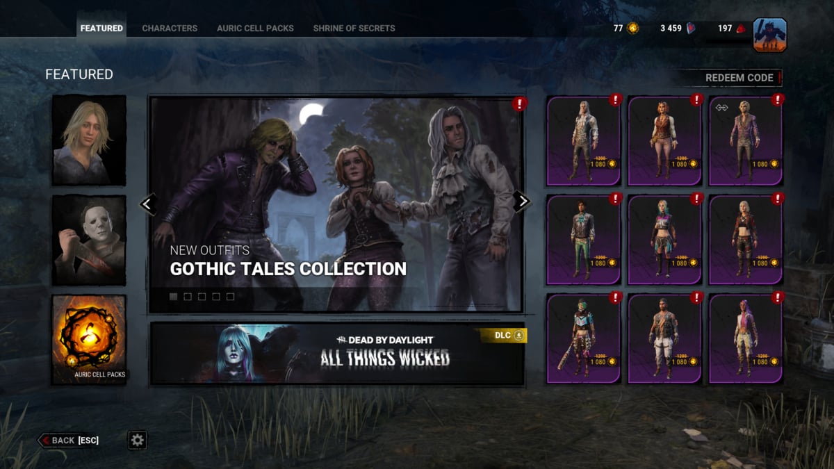 The DBD 7.70 Update Delivers Cosmetic Price Increase