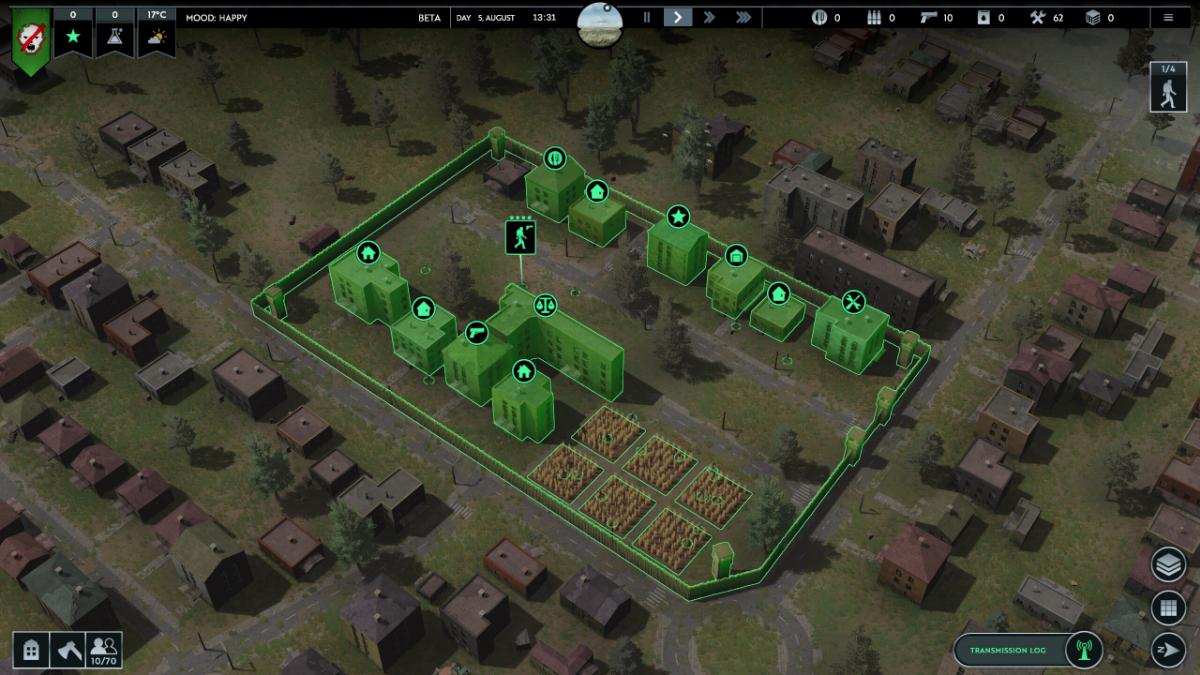 How to Move the Headquarters in Infection Free Zone
