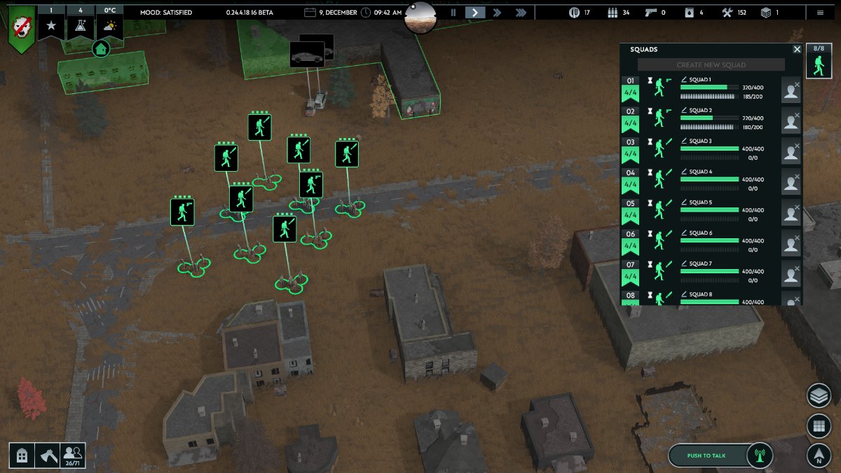 How to Make New Squads in Infection Free Zone