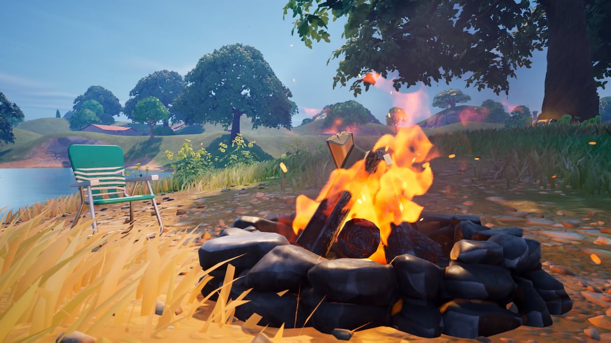 Where to Light Campfires in Fortnite
