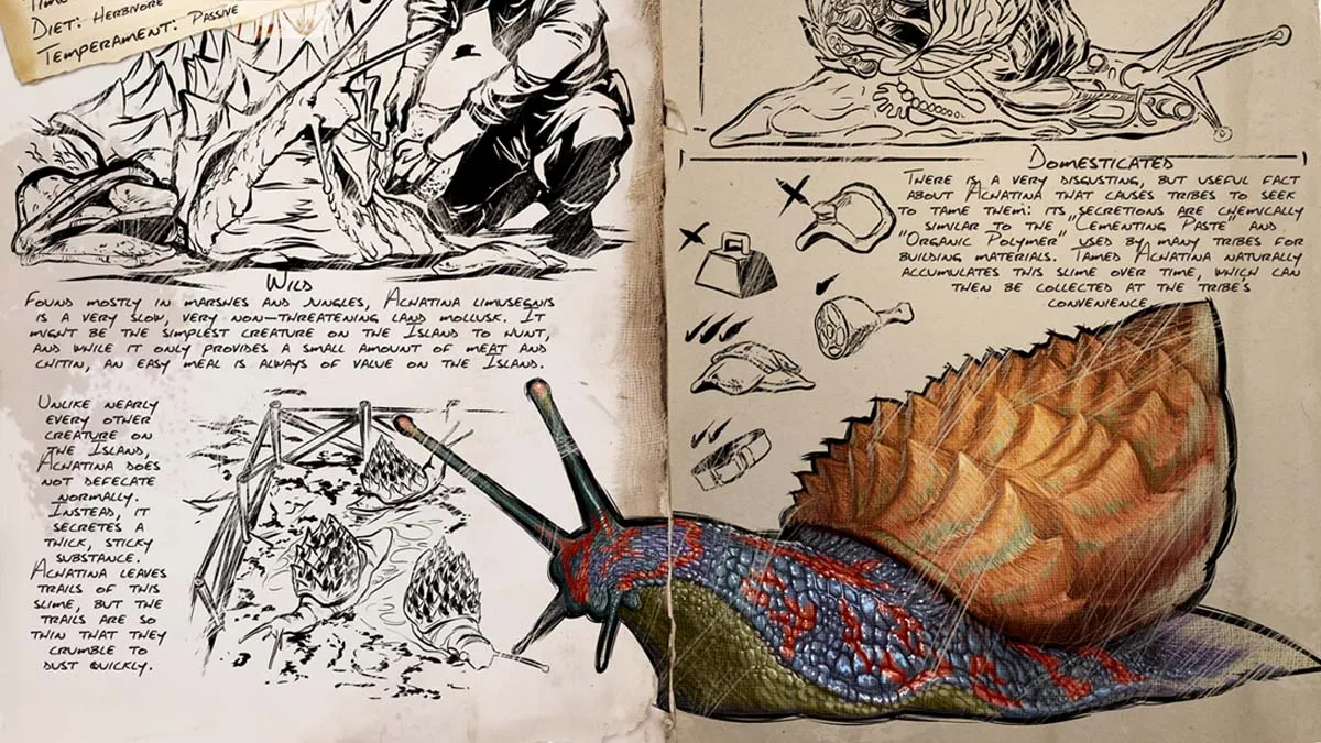 How to Tame a Snail in Ark Survival Ascended