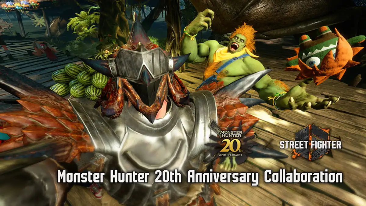 Monster Hunter Celebrates 20th Anniversary in Street Fighter 6