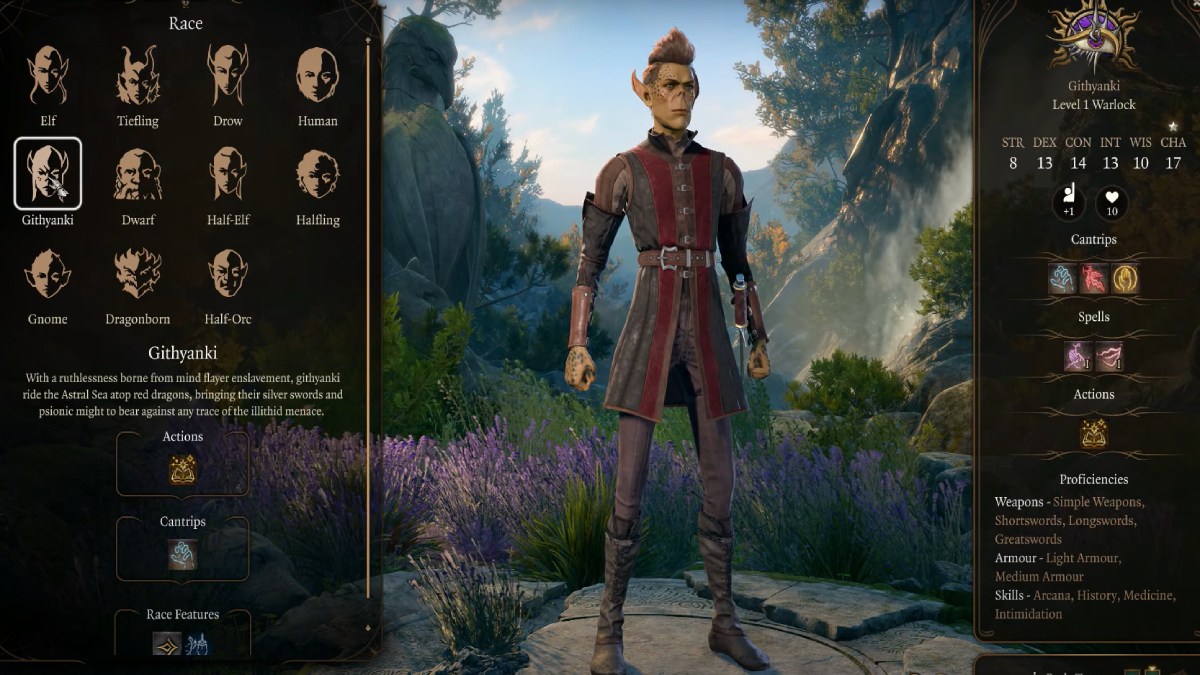 Top 5 Best Warlock Races in Baldur's Gate 3