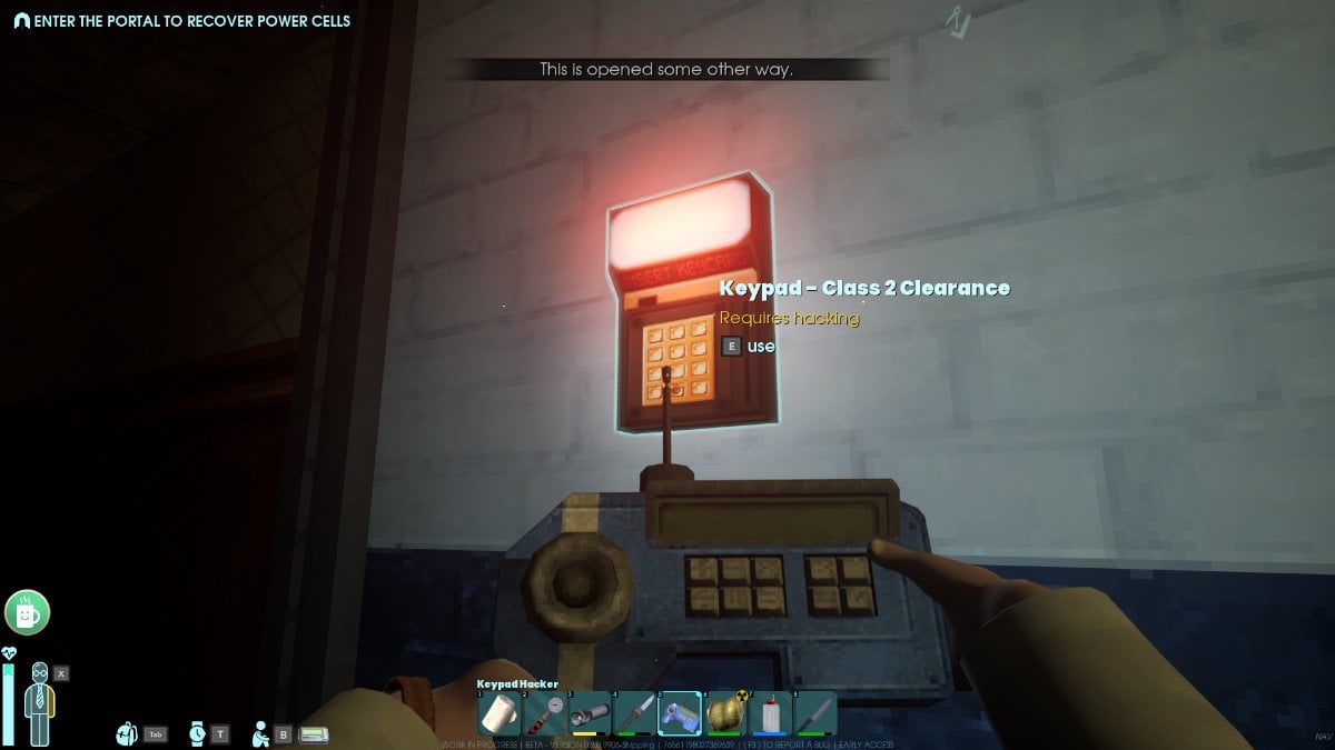 How to Craft the Keypad Hacker in Abiotic Factor