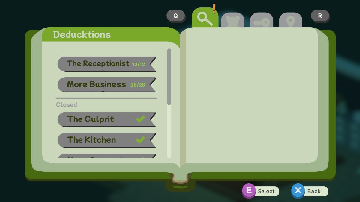 Duck Detective: The Secret Salami — All Deducktion Answers
