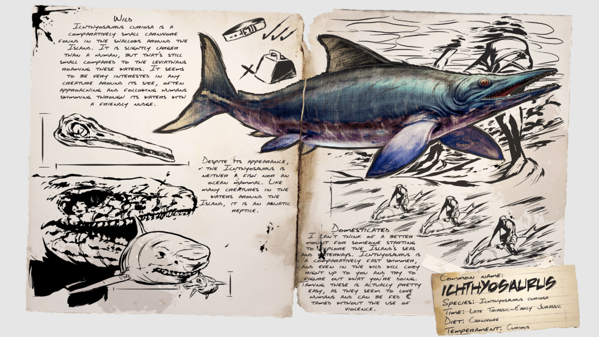 How to Tame an Ichthyosaur in Ark: Survival Ascended