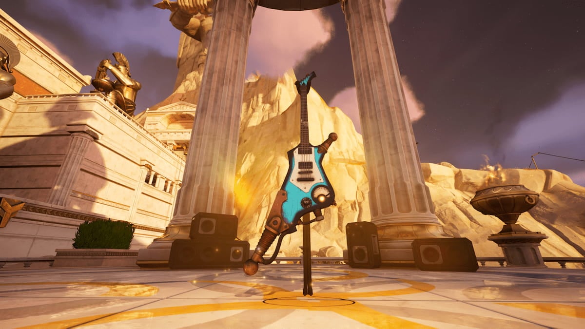 How to Get Ride the Lightning Guitars in Fortnite (& Use Them)