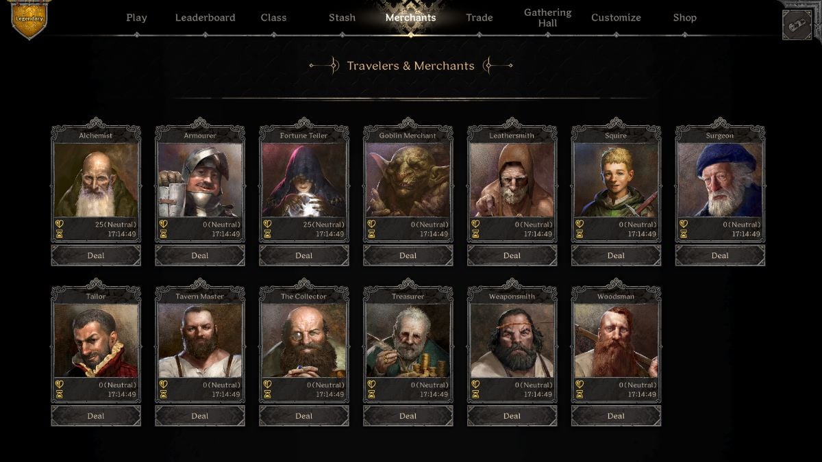 All Dark and Darker Merchant Quests