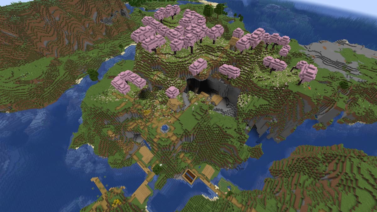 30 Best Minecraft Cherry Blossom Seeds for 1.20.4
